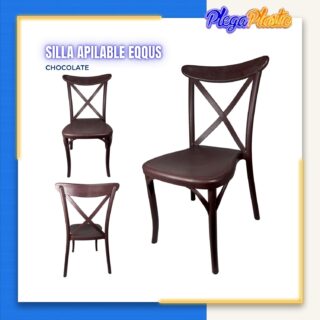 Silla eqqus apilable