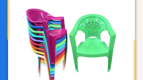 Silla apilable infantil de plástico modelo palermito